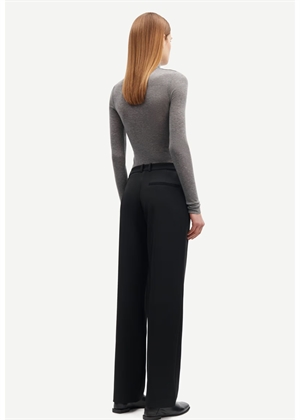 Sadou t-n ls bluse 15499 Grey Mel. Samsøe 